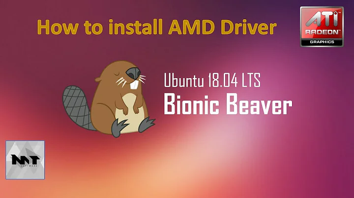 How to install AMD Driver on Ubuntu 18.04