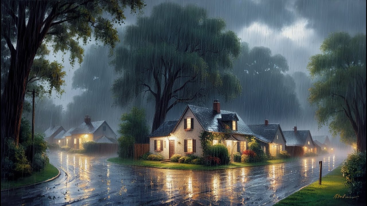 Lebc Rain Rain Sound For Sleeping with music piano. Rain Sounds for Sleeping ...