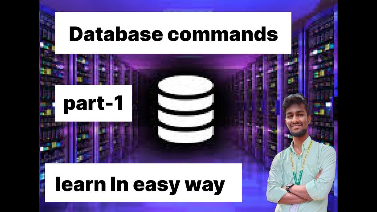 Central Database Command Introduction to database commands - YouTube