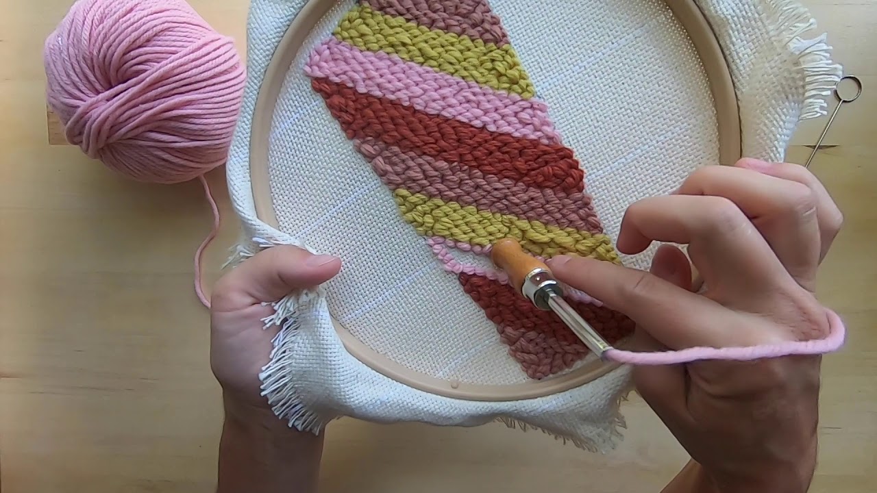 Learn How to Use Punch Needle and Embroidery to Create a Stunning