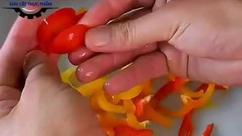 Máy cắt ớt chuông Emura