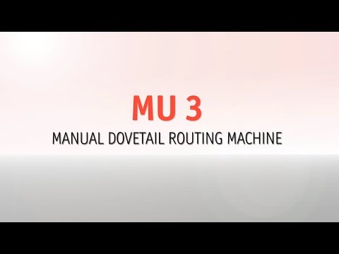 HOFFMANN MU 3 - Benchtop Dovetail Routing Machine