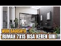 Rumah asri  7x15 ini bikin kamu dan keluarga betah di rumah  dijamin jatuh cinta deh sm rumah ini