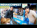 Cheapest Street Food Eating Challenge ( Chole Bhature Only/- Rs 10 ) - Cheapest Food Eating In Agra