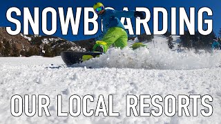 Snowboarding at Beaver Mountain and Pebble Ski Area