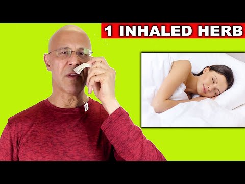 1 Inhaled HERB Gets You to Sleep in Minutes | Dr. Mandell