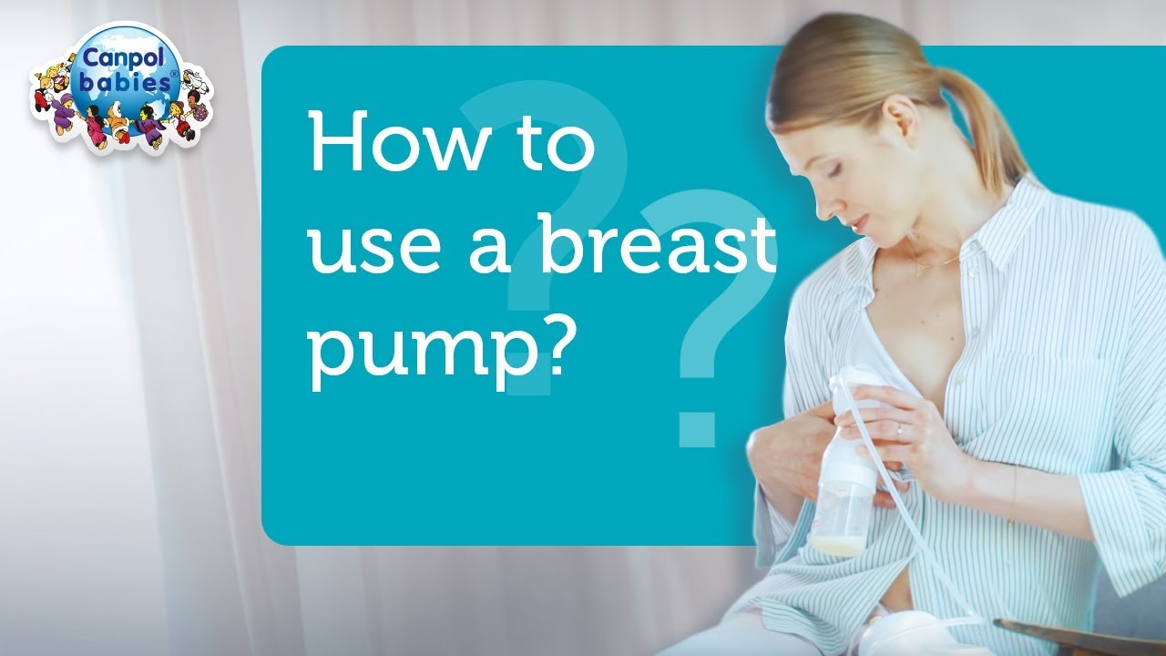 BREAST PUMP – how to properly use it - YouTube