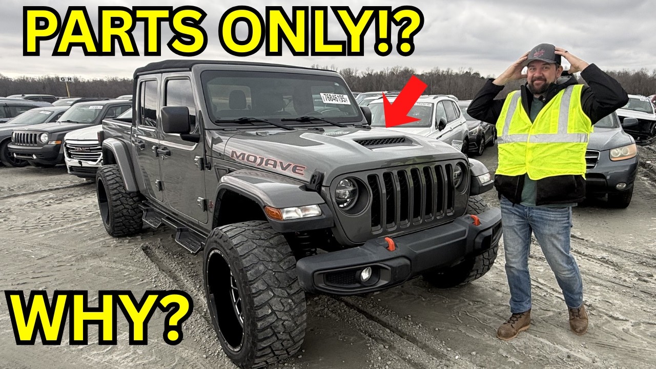 They Gave This Jeep Gladiator a PARTS ONLY Title… But It Runs?!