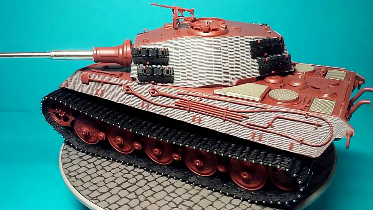 Meng Model King Tiger Porsche Tunnel 1 35