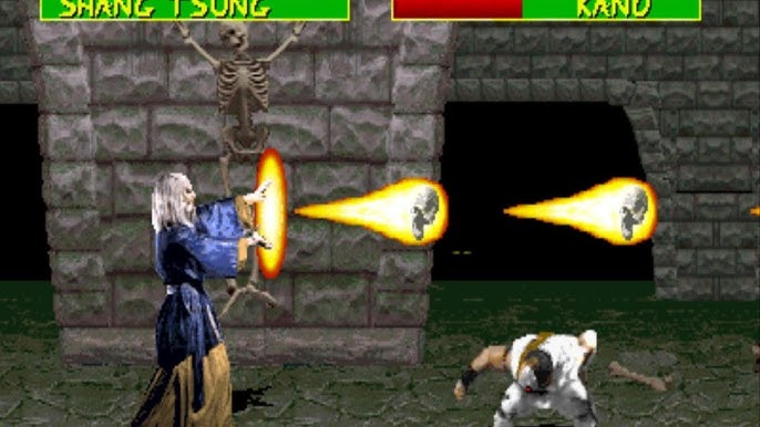 Mortal Kombat 2 arcade Shang Tsung Gameplay Playthrough 