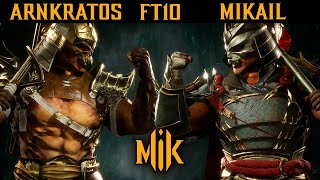 Mortal Kombat ШАО СЕТ MIKAIL VS ARNKRATOS FT 10