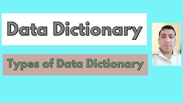 What is  Data Dictionary | Metadata | Types of Data Dictionary | Hindi |