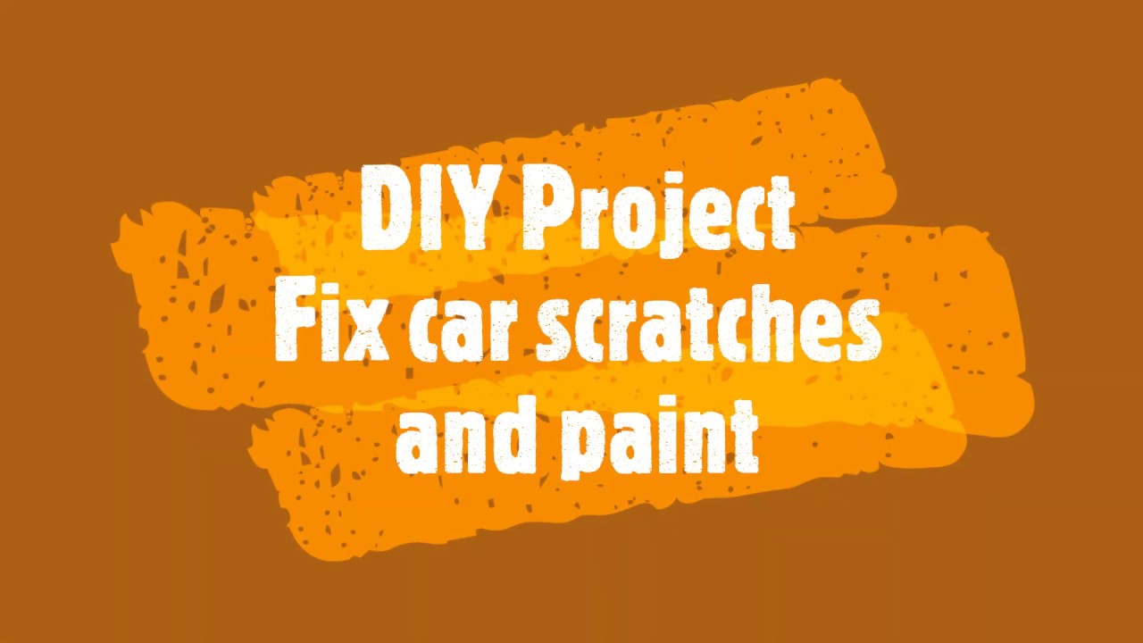 DIY- How to remove car paint scratches permanently - YouTube