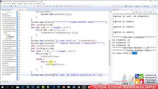 array y matrices en JAVA EJEMPLOS PRACTICA PARTE 4/7 IITA