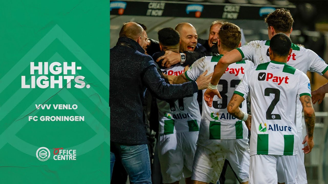 Highlights VVV Venlo FC Groningen YouTube Highlights VVV Venlo FC Groningen YouTube