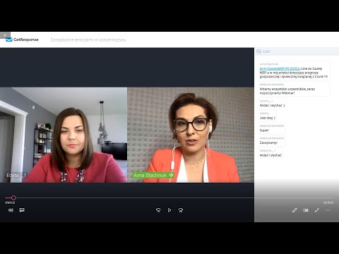 Nagranie webinaru: Zarządzanie emocjami w czasie kryzysu.