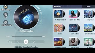 The Misterioso Duel Theme song PUBG Mobile