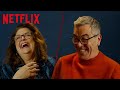Ruth Jones &amp; James Nesbitt Try Police Sketching Each Other | Run Away | Netflix