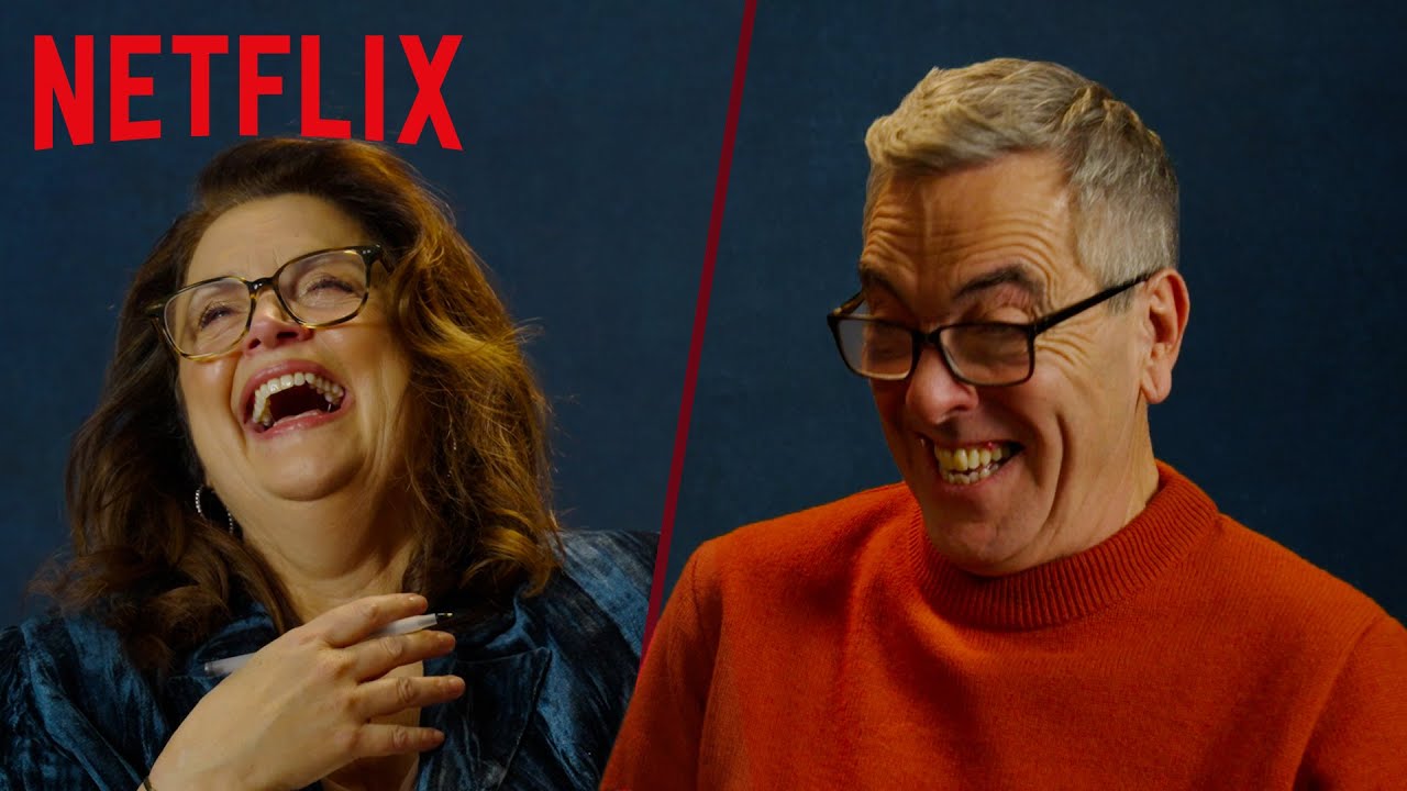 Ruth Jones & James Nesbitt Try Police Sketching Each Other | Run Away | Netflix