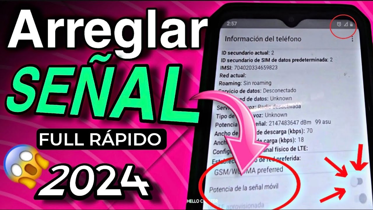 Mi telefono no agarra señal / Cómo arreglar el Internet de mi teléfono.. sin conexión
