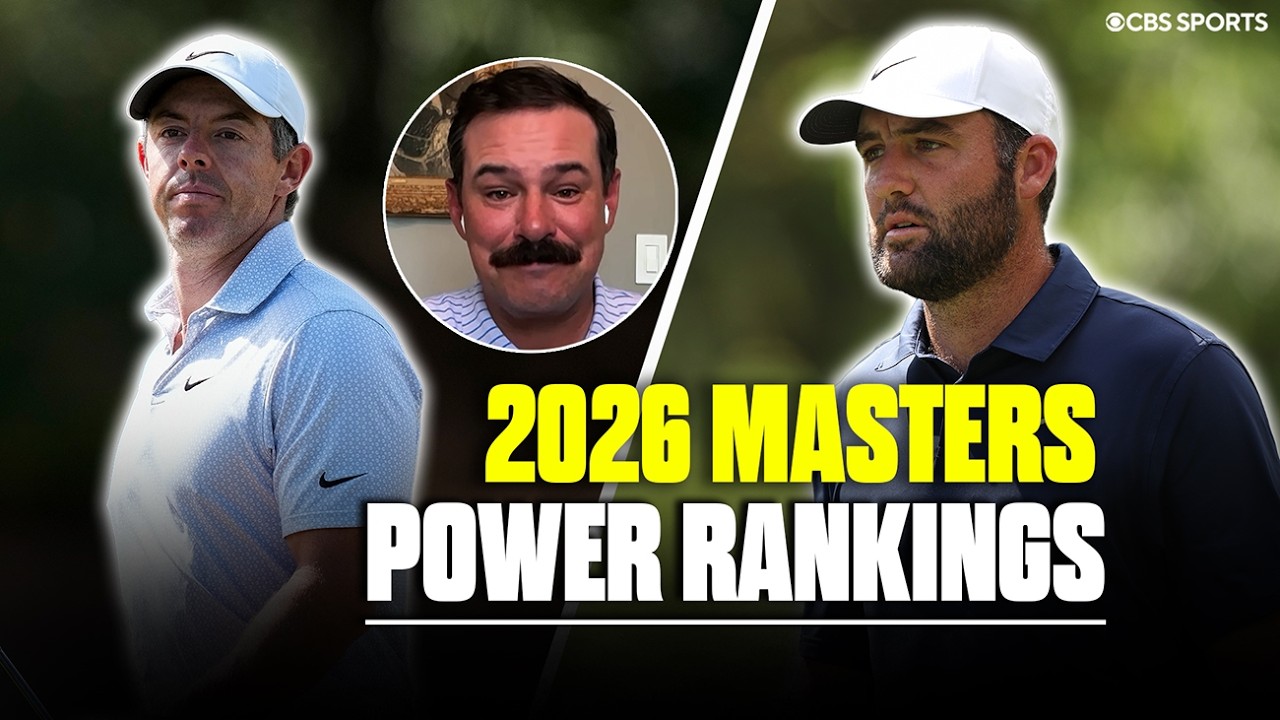 Where should we put Bryson? - 2026 Masters POWER RANKINGS | Golf on CBS