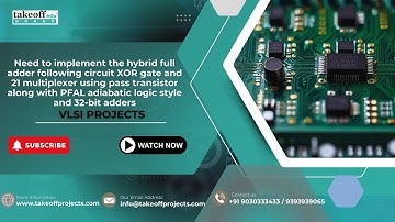 Need to implement the hybrid full adder following circuit XOR gate and 21 multiplexer using pass tra