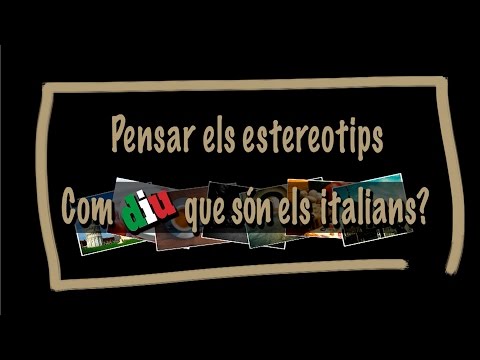 Vídeo: Els Italians: Què Són?