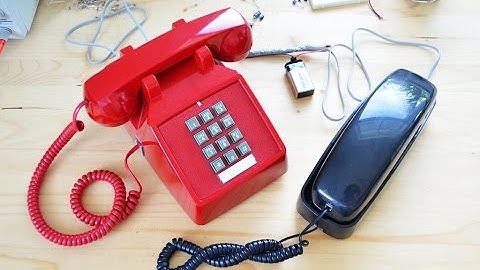 9 Volt, Battery Powered, Telephone Intercom System