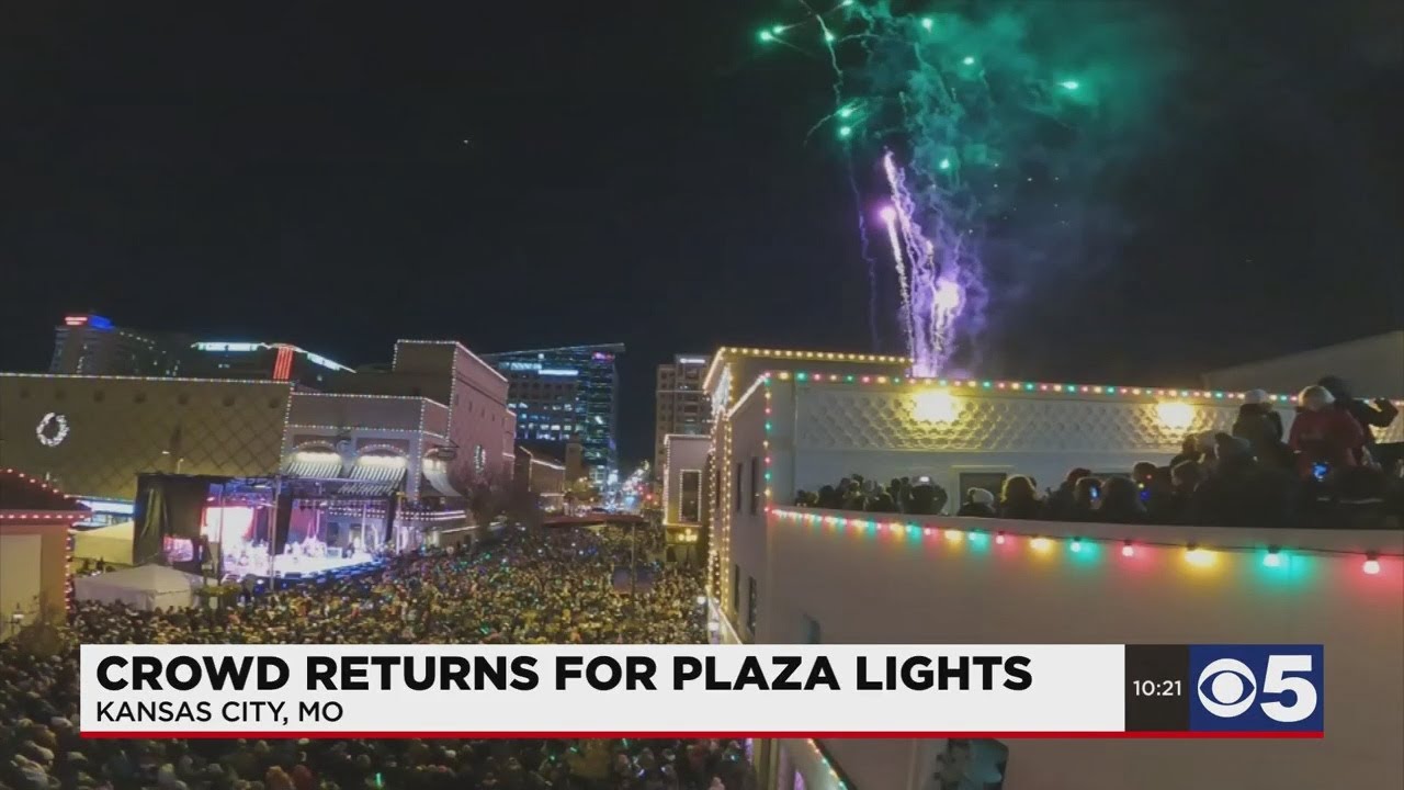 It’s back 92nd Annual Evergy Plaza Lighting Ceremony returned, Kansas