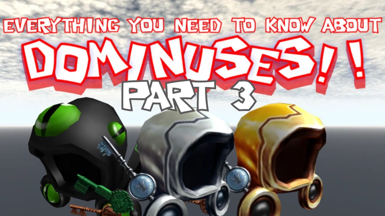Dominus Simulator Everything YOU need to know about Roblox Dominus's! // Part 3 - YouTube