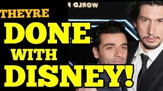 Star Wars Cast DEMOLISHES Disney as Adam Driver (Kylo Ren) and Oscar Isaac (Poe) WALK AWAY!