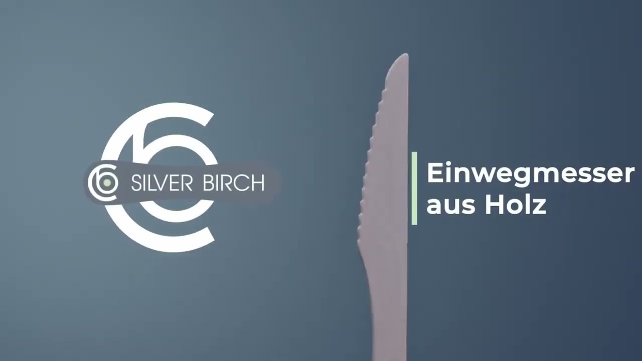 Ein überblick über hölzerne einwegmesser vom Hersteller Silber Birke
