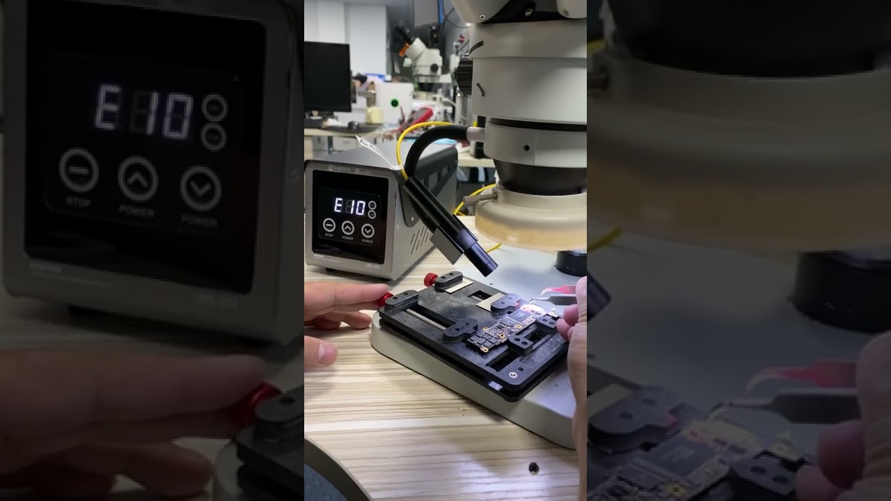 Laser Soldering for Phone Repairs 
