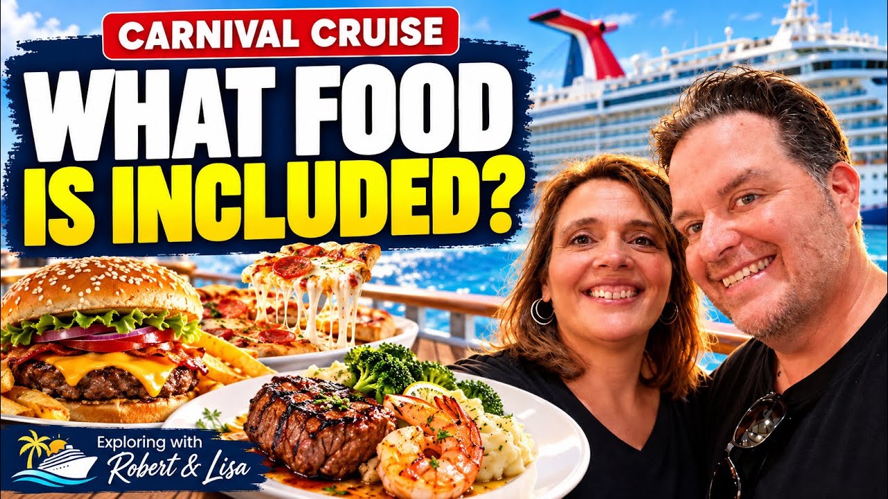 What Food Is INCLUDED on a Carnival Cruise? Eat Without Paying Extra!