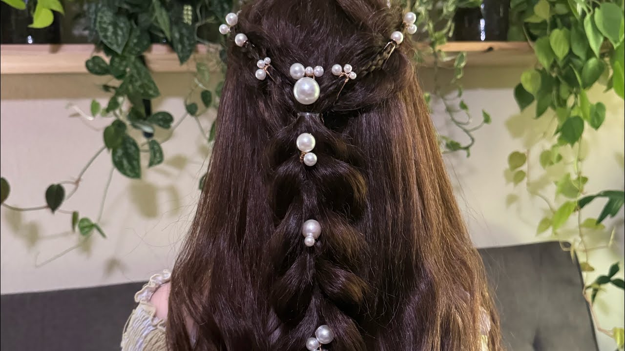 ASMR | Hairstyle - Hair Styling - Hair Decorating - Hair Fixing - perfectionist - Finishing Touches