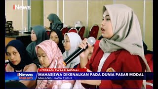 MNC Asset Beri Literasi Pasar Modal kepada Mahasiswa UMM Malang - iNews Malam 03/12