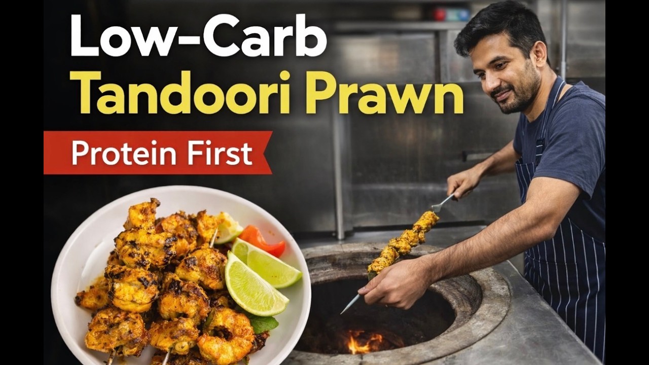 Video 239: Low Carb Tandoori Prawn Entree