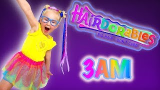 Unboxing Hairdorables at 3am | Scary or Magical | We got Rayne showers | Real life hairdorable