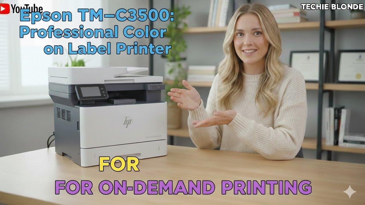 Epson TM-C3500: Professional Color Label Printer for On-Demand Printing