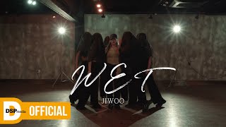 KARD JIWOO - Wet _ Choreography Video │ @ Mnet 'GOOD GIRL : 누가 방송국을 털었나' Resimi