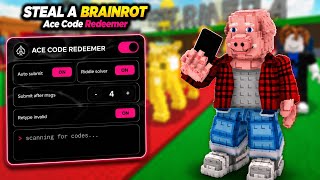 [ NO KEY ] Steal A Brainrot Script | Ace Code Redemeer Code Redemeer | AUTO RIDDLE | INSTANT REDEEM