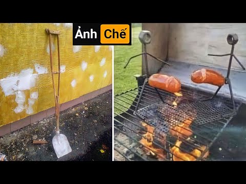 Video Những Hình Ảnh Hài Hước (P 58) Cách nướng xúc xích... - youtube