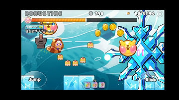 CookieRun Kakao - Tower Of Frozen Waves Gameplay