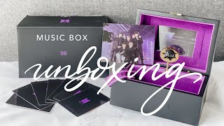 BTS 방탄소년단 ARMY MEMBERSHIP MERCH BOX 6 | Unboxing Mikrokosmos music box