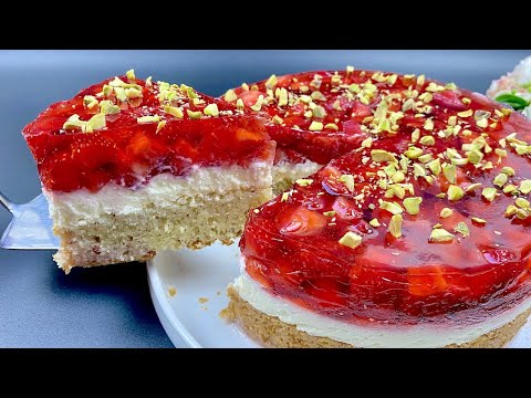 Torta di fragole che si scioglie in bocca! Semplice e molto gustoso!