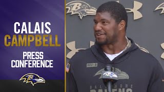 Calais Campbell on Justin Madubuike Being Named as a DPOY Candidate | Baltimore Ravens