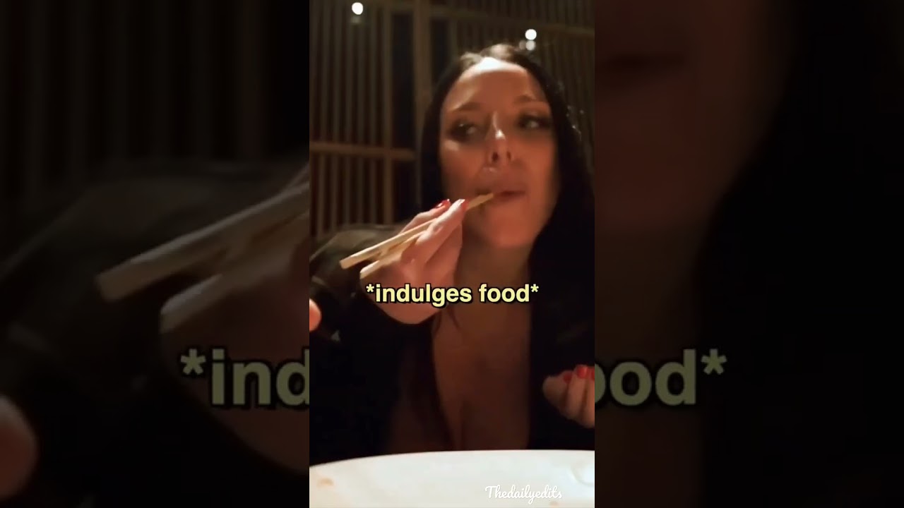⁣Angela white touches man breasts and explain how indulge she be in food and seegs #trending