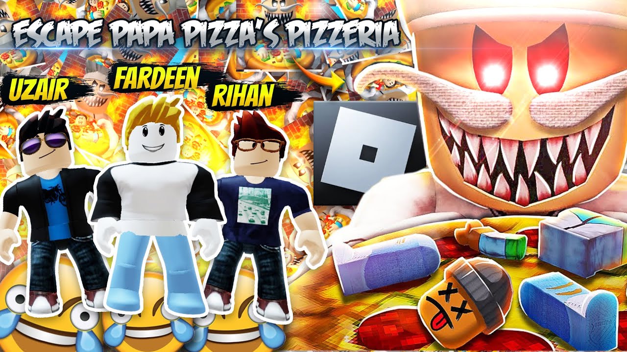 Roblox ESCAPE PAPA PIZZA'S PIZZERIA... (Scary Obby)