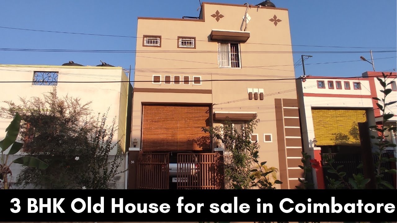 63) 3 BHK Old House for sale in Coimbatoreபழைய வீடு விற்பனைக்கு