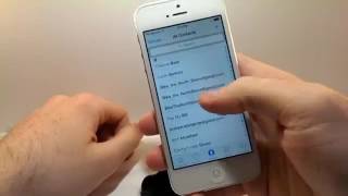 how to delete all contacts in your iphone,ipad,Ipod screenshot 5